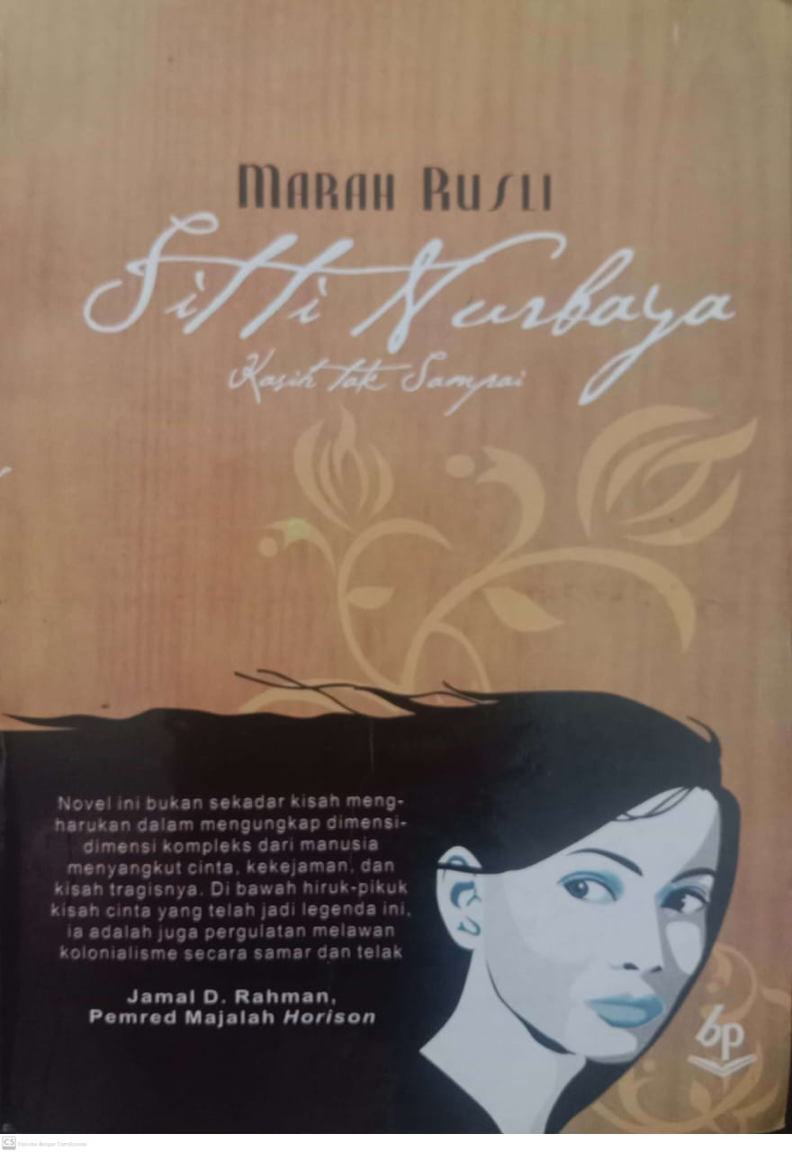 Sitti Nurbaya Kasih Tak Sampai