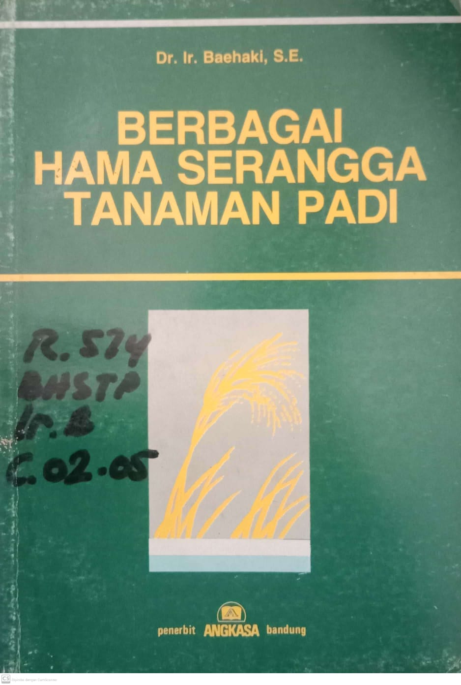Berbagai Hama Serangga Tanaman Padi