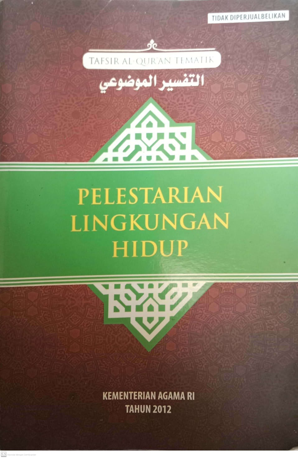 Pelestarian Lingkungan Hidup